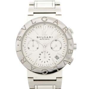 Bvlgari BB38SSCH Silver Dial Men's Watch